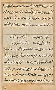 Page from Tales of a Parrot (Tuti-nama): text page by Unknown Artist