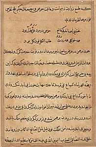 Page from Tales of a Parrot (Tuti-nama): text page by Unknown Artist