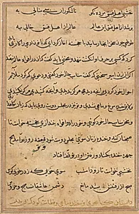Page from Tales of a Parrot (Tuti-nama): text page by Unknown Artist