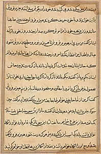 Page from Tales of a Parrot (Tuti-nama): text page by Unknown Artist