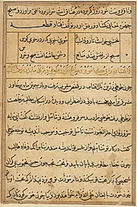 Page from Tales of a Parrot (Tuti-nama): text page by Unknown Artist