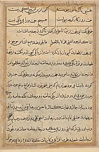 Page from Tales of a Parrot (Tuti-nama): text page by Unknown Artist