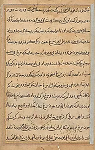 Page from Tales of a Parrot (Tuti-nama): text page by Unknown Artist