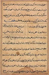 Page from Tales of a Parrot (Tuti-nama): text page by Unknown Artist