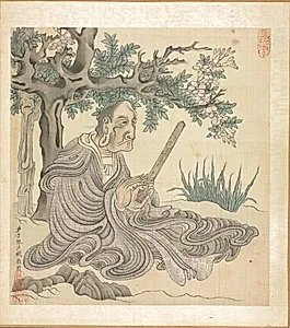 Paintings after Ancient Masters: A Lohan [after Guanxiu]