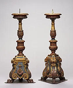 Pair of Candlesticks by Unknown Artist