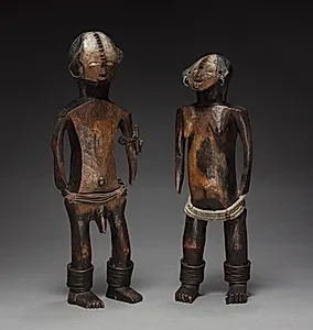 Pair of Figures by Unknown Artist