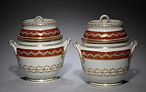 Pair of Ice Pails  by Flight & Barr (British)