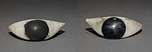 Pair of Inlay Eyes by Unknown Artist