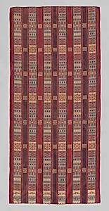 Panel from a Head Covering (‘Ajar) by Unknown Artist