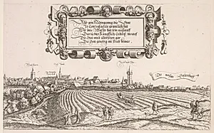 Panoramic View of Nuremberg:  Right Portion