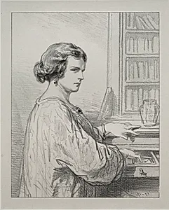 Par-ci, par-lá:  The Boudoir key opens many secrets by Paul Gavarni (French, 1804–1866)