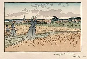 Parisian Landscapes: The Borough of Perros-Guirec by Henri Rivière (French, 1864–1951)
