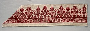 Part of a Skirt Border by Unknown Artist