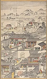 Part of Story of The Western Chamber by Unknown Artist