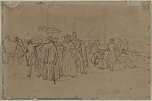 Passengers for Rhine Steamer (recto)