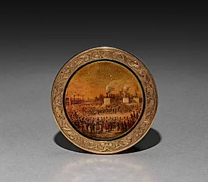 Patch Box (lid) by Unknown Artist
