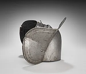 Pauldron (proper left) and Grandguard by Unknown Artist