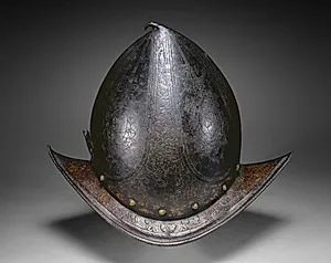 Peaked Morion by Unknown Artist