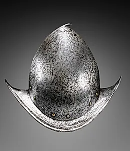 Pear Stalk Cabasset by Unknown Artist
