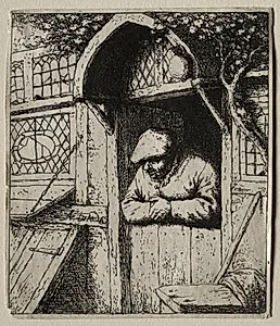 Peasant Leaning on His Doorway