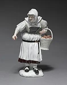 Peasant Woman by Meissen Porcelain Factory (German, est. c. 1710)