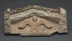 Pediment with an Eagle by Unknown Artist