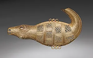 Pendant: Crocodile by Unknown Artist