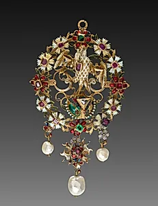 Pendant with Pelican by Unknown Artist