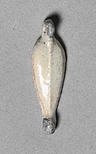 Petal-Shaped Bead by Unknown Artist