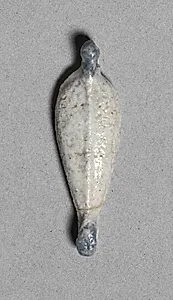 Petal-Shaped Bead by Unknown Artist