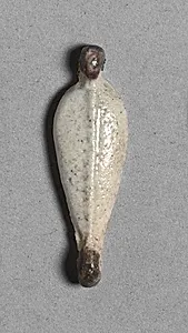 Petal-Shaped Bead by Unknown Artist
