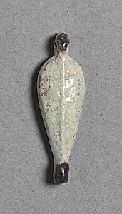 Petal-Shaped Bead by Unknown Artist