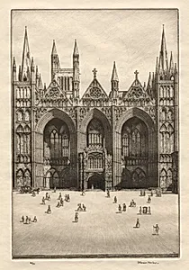 Peterboro by Herbert Gordon Warlow (British, 1885–1942)