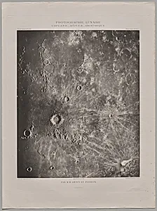 Photographie Lunaire: Copernic-Képler-Aristarique by Maurice Loewy (French, 1833–1907)