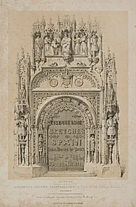 Picturesque Sketches in Spain: Title Page