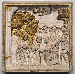 Pier Francesco Visconti, Court of Saliceto, Adoring the Christ Child