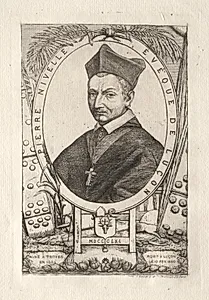 Pierre Nivelle, Bishop of Luçon by Charles Meryon (French, 1821–1868)