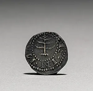 Pine Tree Sixpence (obverse)