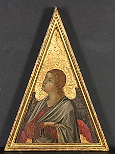 Pinnacle with Angel by Niccolò di Segna (Italian)