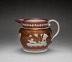 Pitcher by Staffordshire Factory (British)