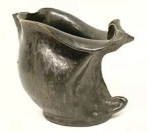 Pitcher by George E. Ohr (American, 1857–1918)