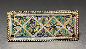 Plaque from a Reliquary Shrine by Unknown Artist