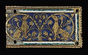 Plaque, probably from a Reliquary Shrine by Unknown Artist