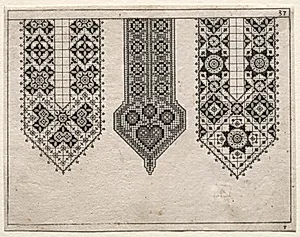Plate 37 from Schon News Modelbuch by Hans Sibmacher (German, 1611)