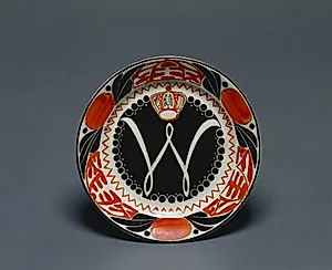 Plate by Carel-Adolphe-Lion Cachet (Netherlandish, 1864–1945)