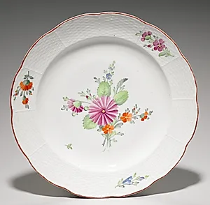 Plate by St. Petersburg Imperial Porcelain Factory (Russian)