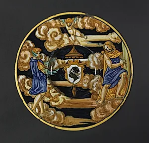 Plate with Arms of the Pucci Family