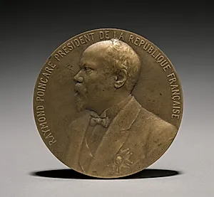 Poincarè Medal (obverse) by Léon Julien Deschamps (French, 1860–1928)