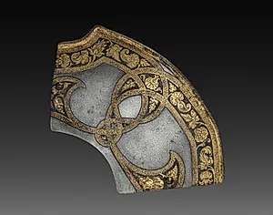 Pommel Plate of a Saddle (from the "Flechtband" Garniture of Rudolf II and Archduke Ernst, Vienna)